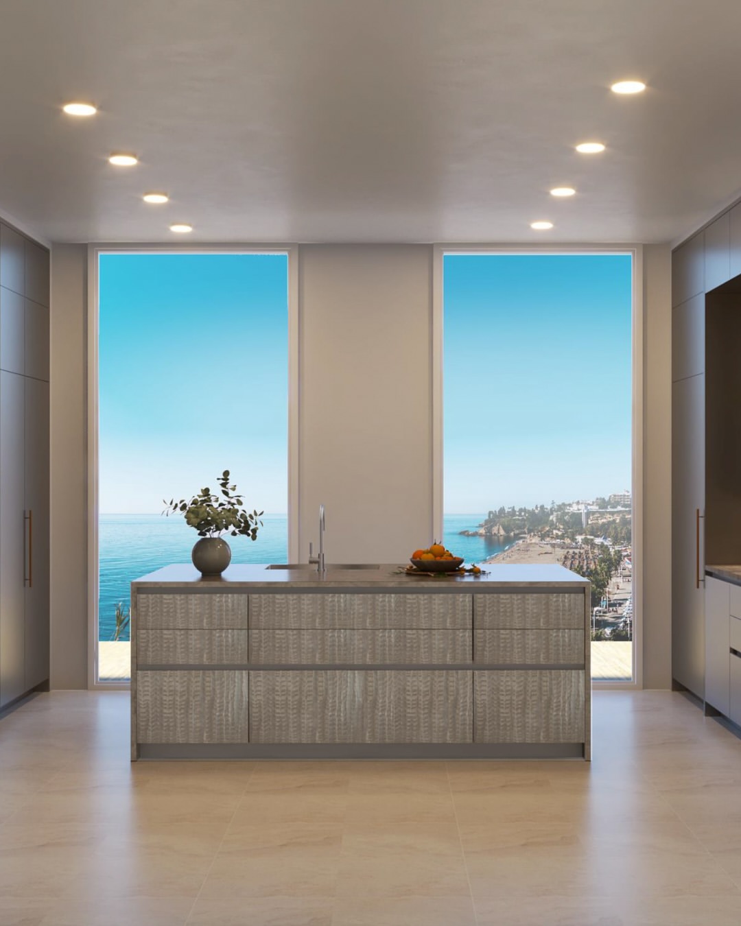 Élégance minimaliste en bord de mer